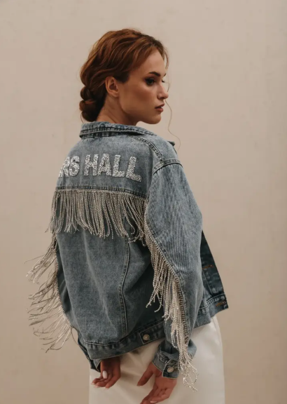 Heirloom #Rhinestone Fringe Jacket