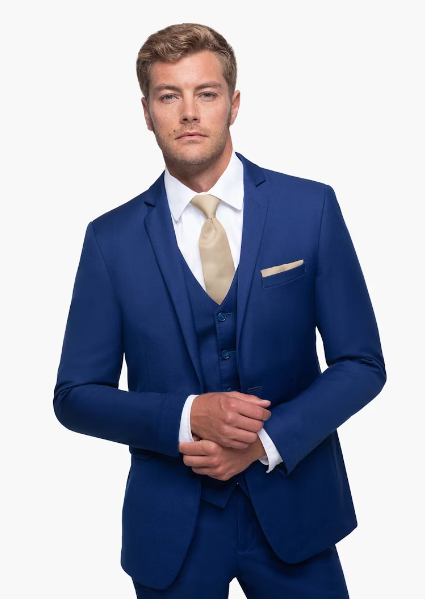 Bright Blue Suit